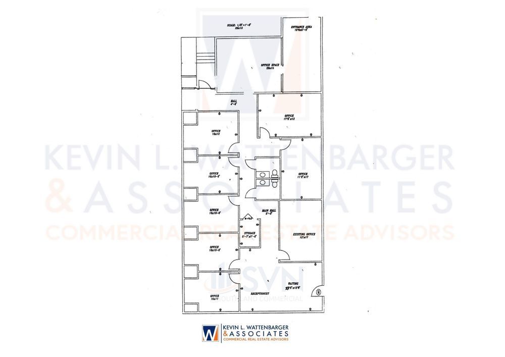 Suite 101 @ Town Centre Office Complex | 3,300 SF | Historic Downtown Panama City: 101 W 5th St, Panama City, FL 32401